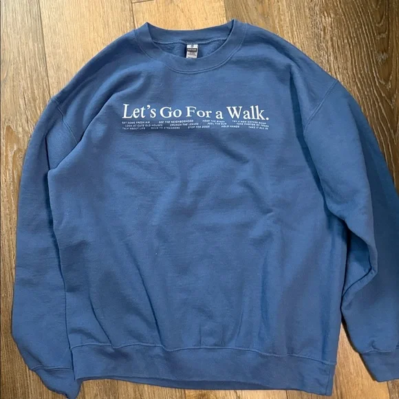 Let’s go for a walk sweatshirt 🚶🏻‍♀️🚶 - Picture 2 of 4
